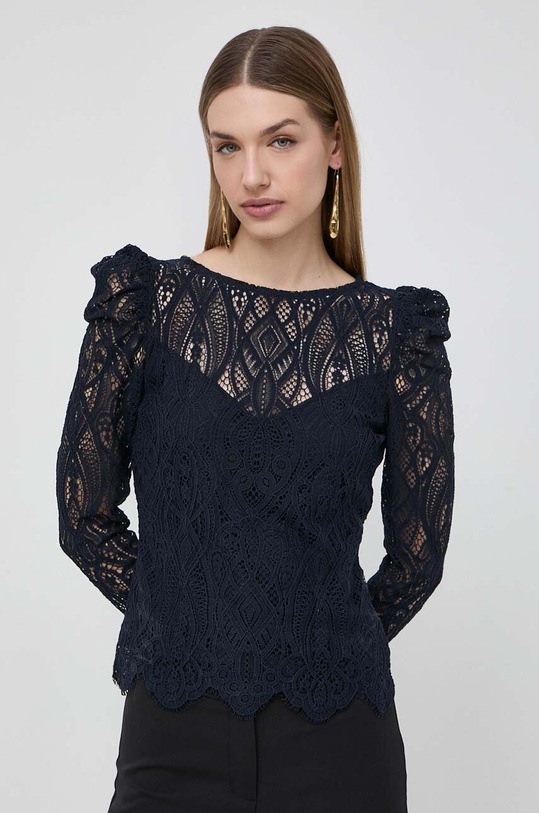 Μπλουζάκι Morgan TYRO slim σκούρο μπλε TYRO.MARINE