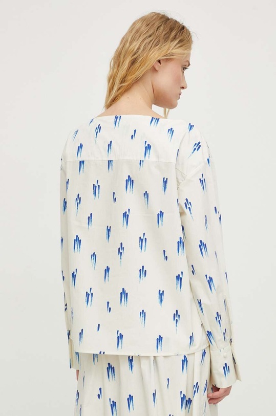 Одежда Хлопковая блузка Lovechild 24.2.701.2031 бежевый