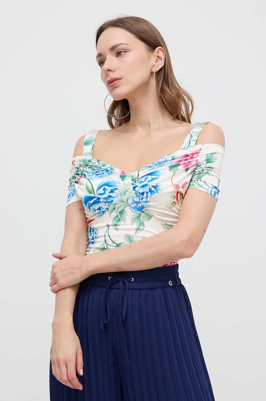 Топ Guess W4GP17.KBAC2 бежевий SS24