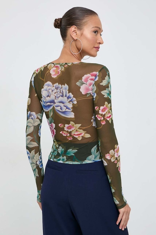 Oblečenie Blúzka Guess REYLA W4GP24.KBAH2 zelená