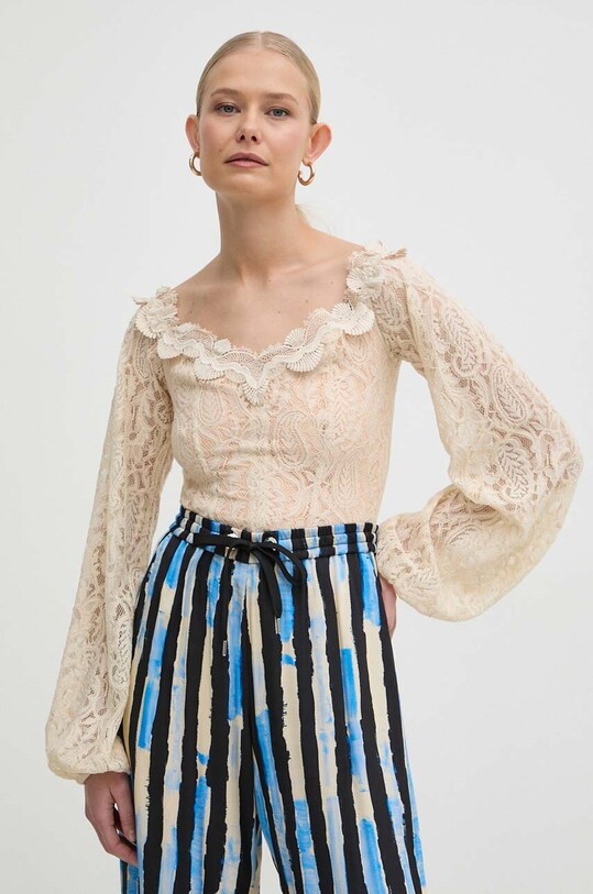 Guess bluza CAROL rotund bej W4GP05.KC760