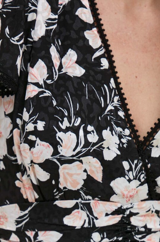 Guess felső PEPLUM W4GH61.WG4T2 fekete