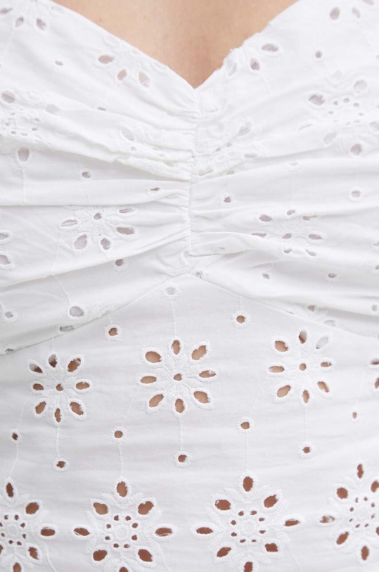 Guess bluzka bawełniana PALMA W4GH68.WG571 biały