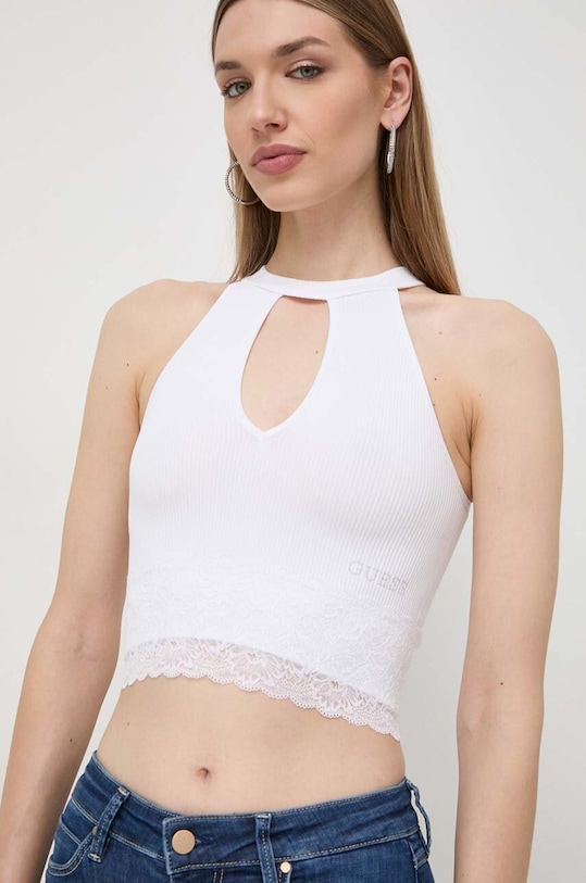 Top Guess slim λευκό W4GZ24.Z2ZN0