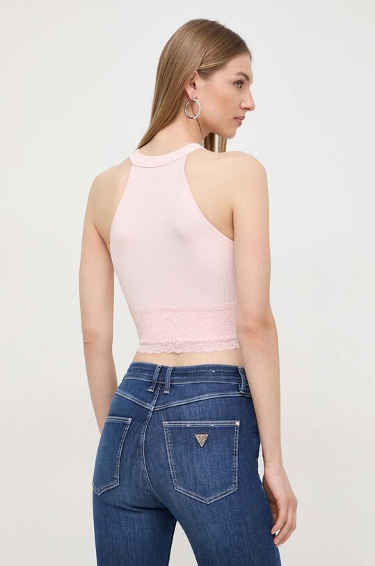 Odzież Guess top LILA W4GZ24.Z2ZN0 różowy