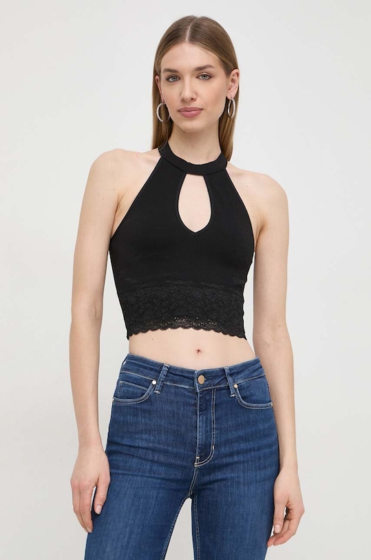 Топ Guess W4GZ24.Z2ZN0 чёрный SS24