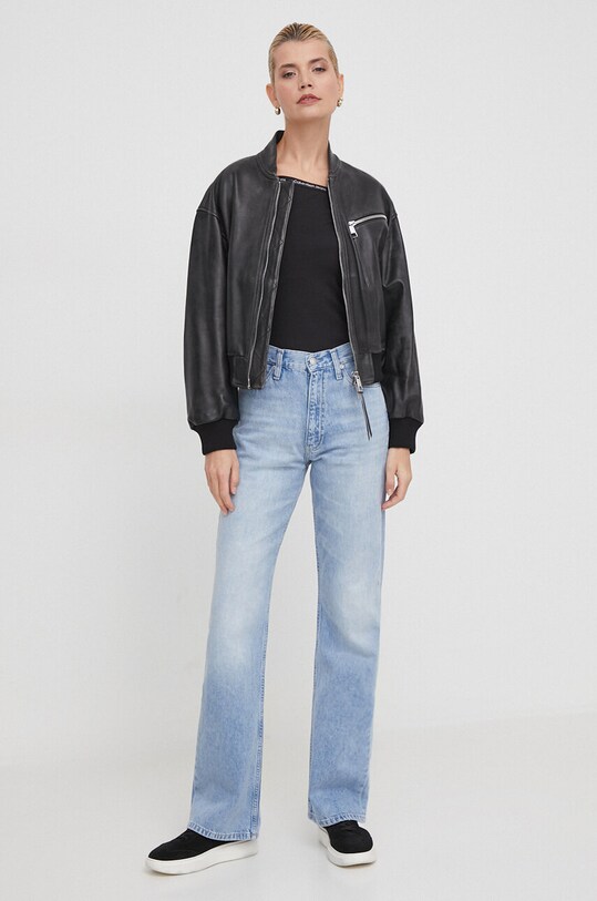 Футболка Calvin Klein Jeans J20J223098 чорний SS24