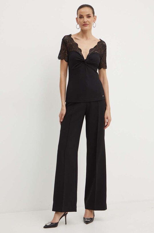 Блузка Morgan DENNY DENNY.NOIR чорний SS24