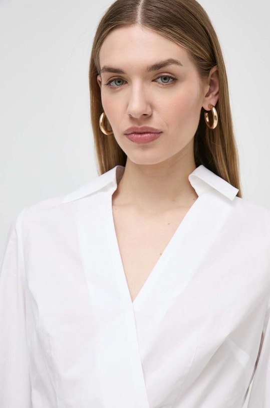 Βαμβακερή μπλούζα Marciano Guess CORINNE λευκό 4GGH04.9869Z