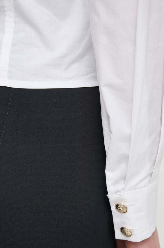 Βαμβακερή μπλούζα Marciano Guess CORINNE 4GGH04.9869Z λευκό