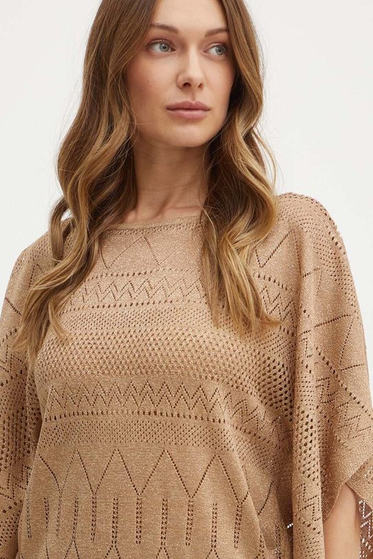 Μπλουζάκι Marciano Guess HYDRA καφέ 4GGR07.5811Z