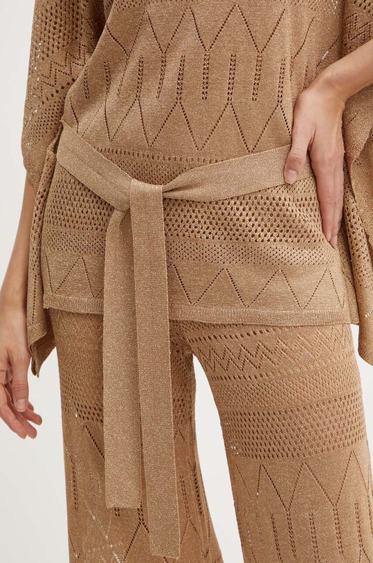 Μπλουζάκι Marciano Guess HYDRA 4GGR07.5811Z καφέ