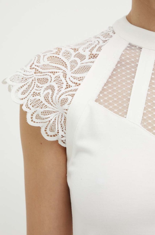Morgan bluza DEMANE DEMANE.OFF.WHITE bej