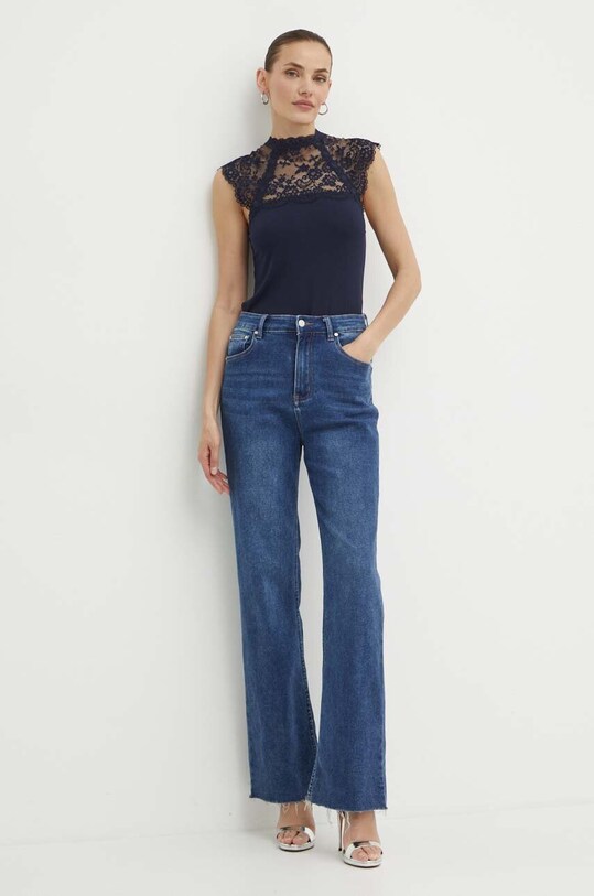 Morgan bluza DEMIK DEMIK.MARINE bleumarin SS24