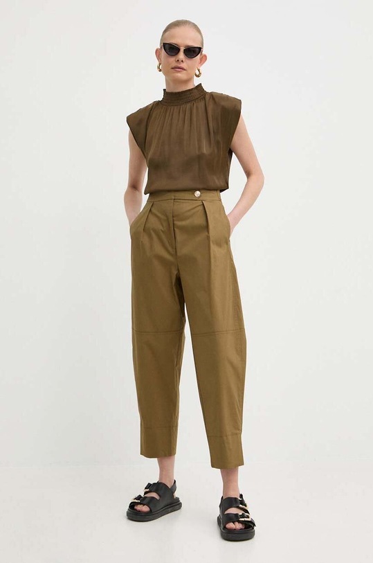 Morgan bluzka OFLIP OFLIP.JUNGLE zielony SS24