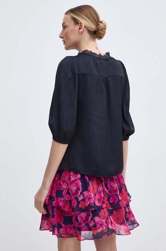 Îmbrăcăminte Morgan bluza OUMAGE OUMAGE.MARINE bleumarin