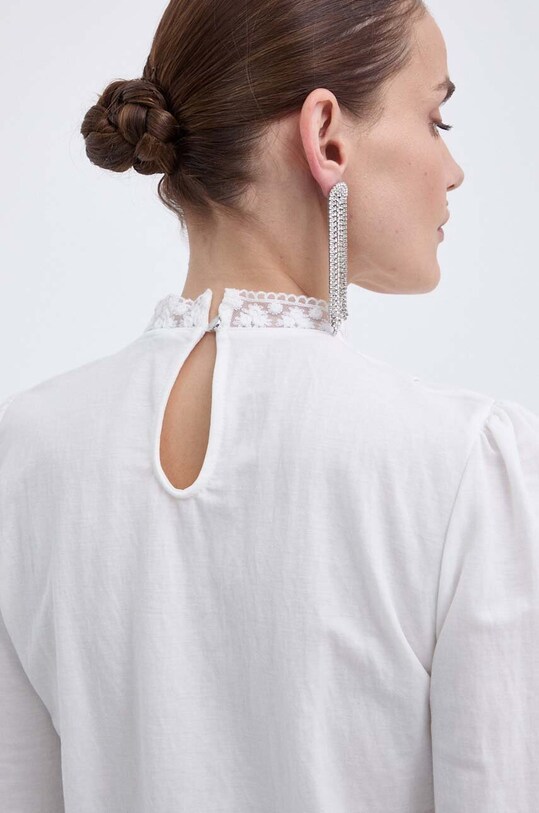 Μπλουζάκι Morgan TRIL TRIL TRIL.OFF.WHITE μπεζ