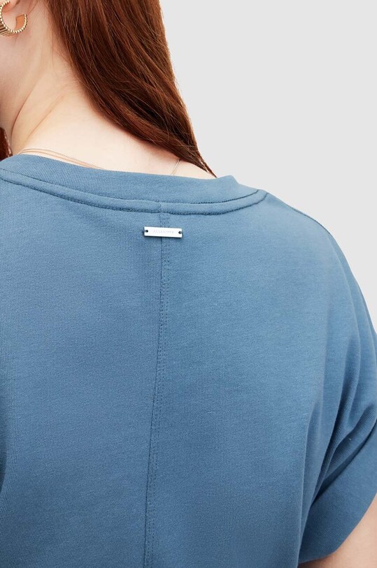 Бавовняна блузка AllSaints MIRA WM651Z блакитний SS24