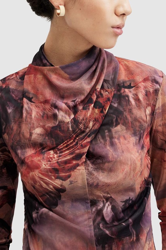 AllSaints bluza TIA COLCA WM587Z multicolor SS24