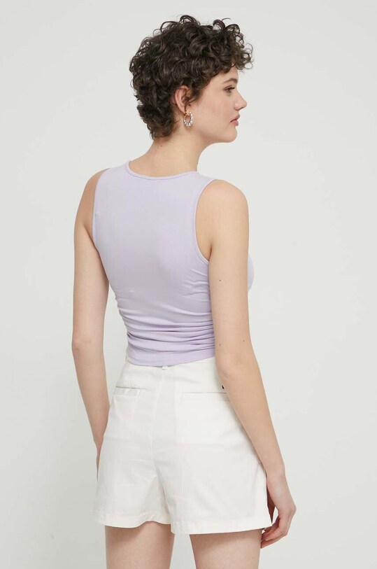 Ruházat Tommy Jeans top DW0DW17893 lila
