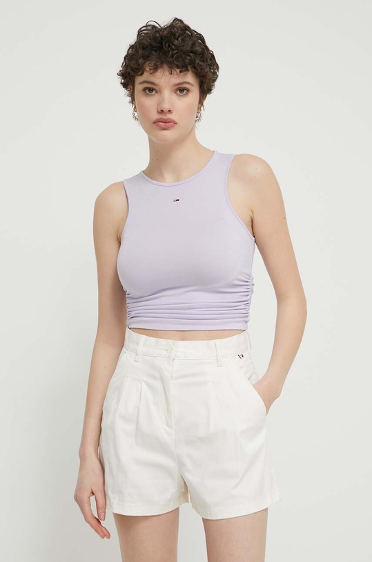 Tommy Jeans top violet DW0DW17893