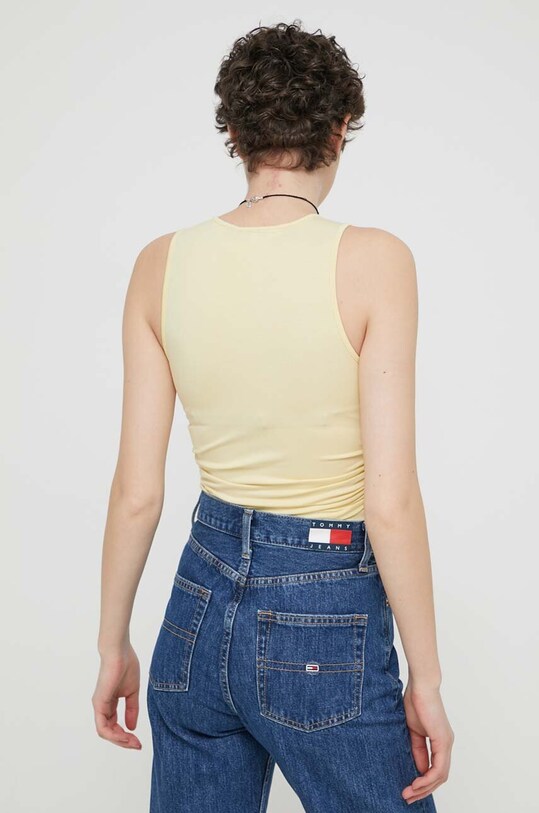 Odjeća Top Tommy Jeans DW0DW17893 zlatna
