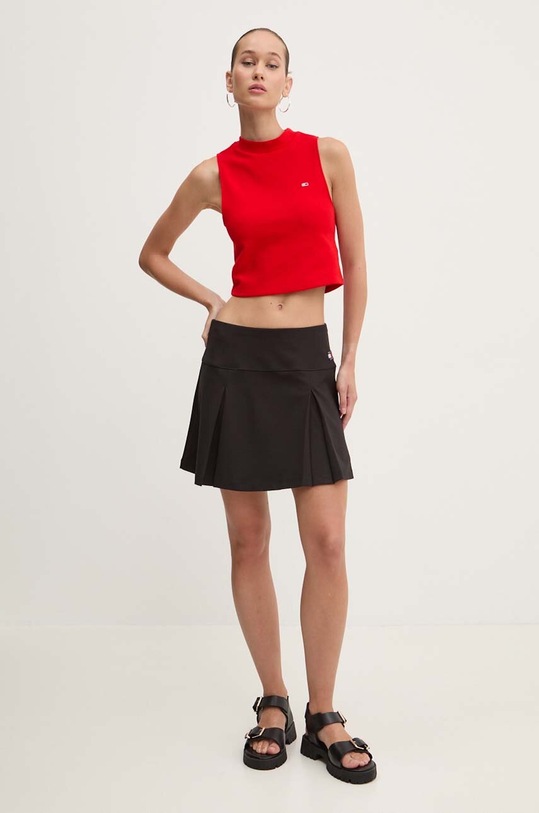 Top Tommy Jeans DW0DW17985 crvena AW24