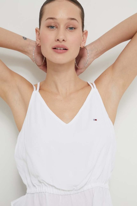 Блузка Tommy Jeans білий DW0DW17802