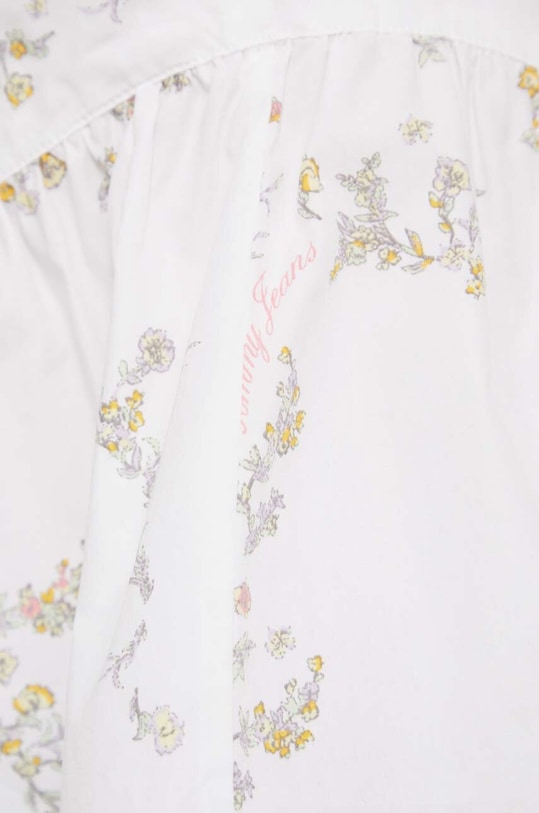 Tommy Jeans blúz pamutból DW0DW17804 fehér