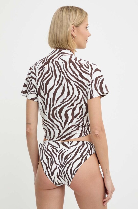 Одяг Пляжна блузка Max Mara Beachwear 2416951019600 коричневий