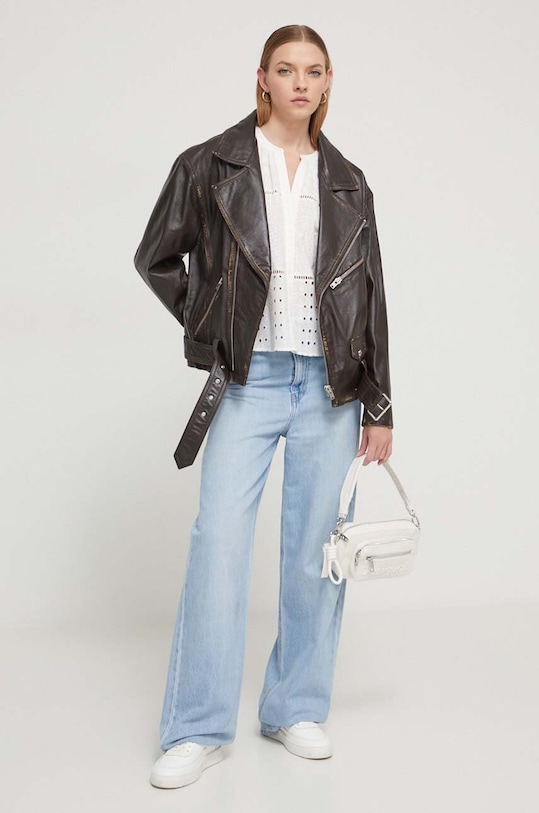 Desigual bluzka bawełniana JULIETA 24SWBW27 biały SS24