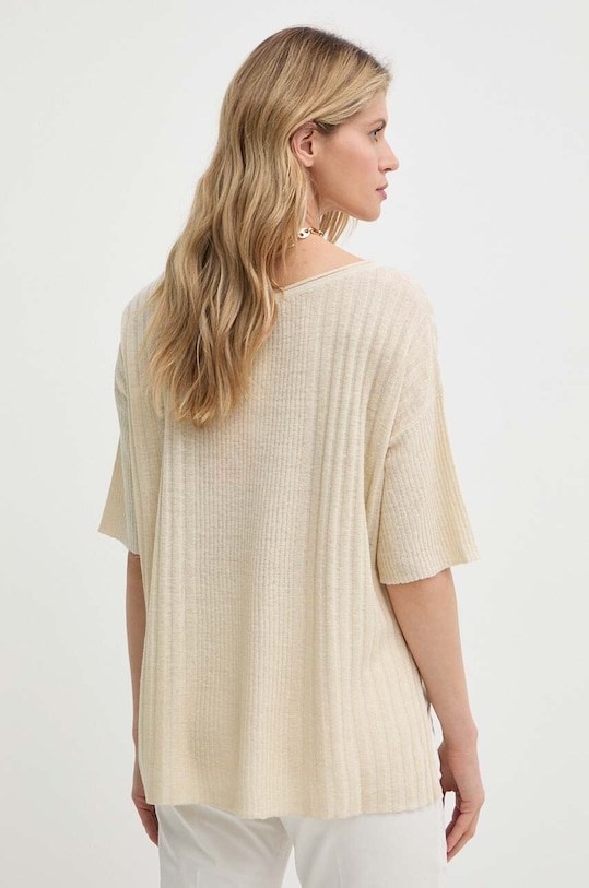 Odzież MAX&Co. sweter lniany 2416361014200 beżowy