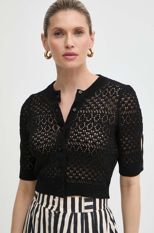 MAX&Co. kardigan bawełniany czarny 2416371014200