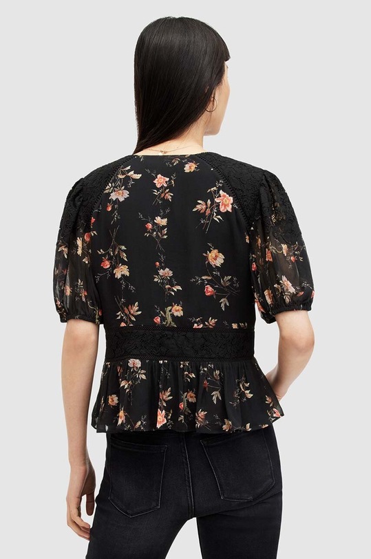 Îmbrăcăminte AllSaints bluza DINAH WM546Z negru