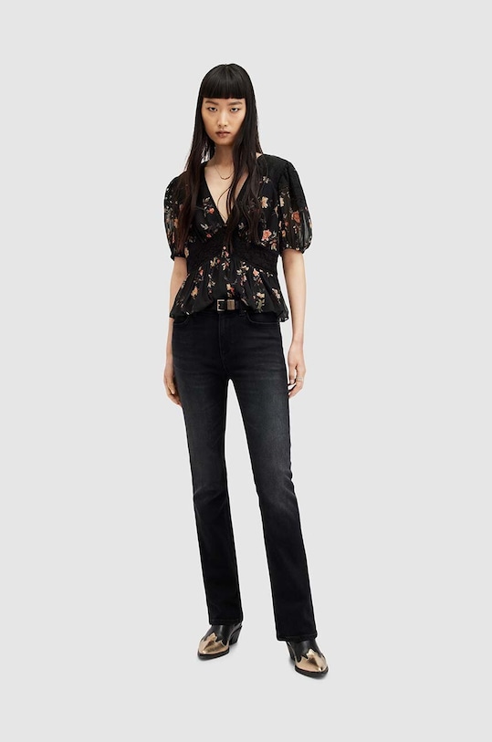 AllSaints bluza DINAH negru WM546Z