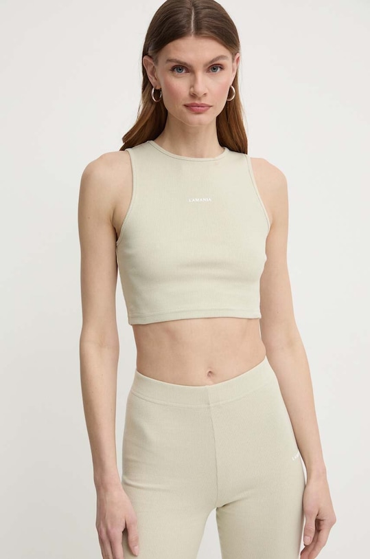 La Mania top LIU verde LIU