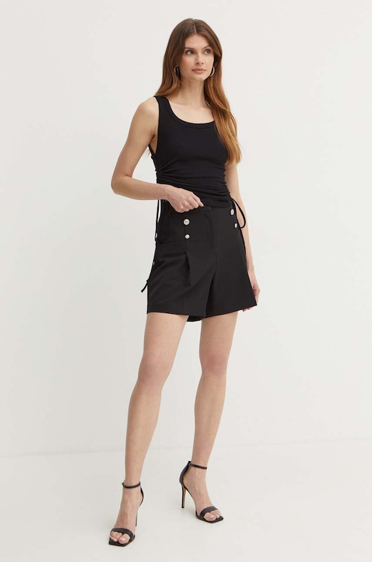 Топ La Mania VENI VENI чорний SS24