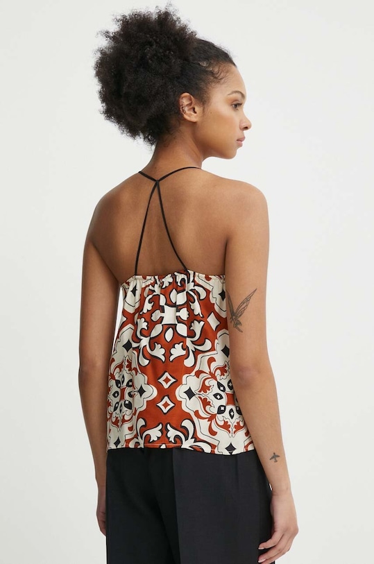 Abbigliamento Artigli camicetta AC38234.TABACCO/PANNA marrone