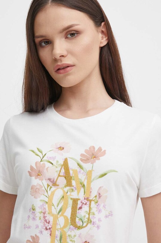 Artigli tricou din bumbac bej AT38703.PANNA