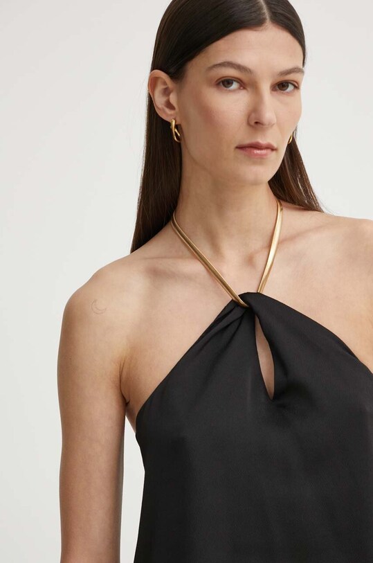 Bruuns Bazaar top AcaciaBBElla top negru BBW3941