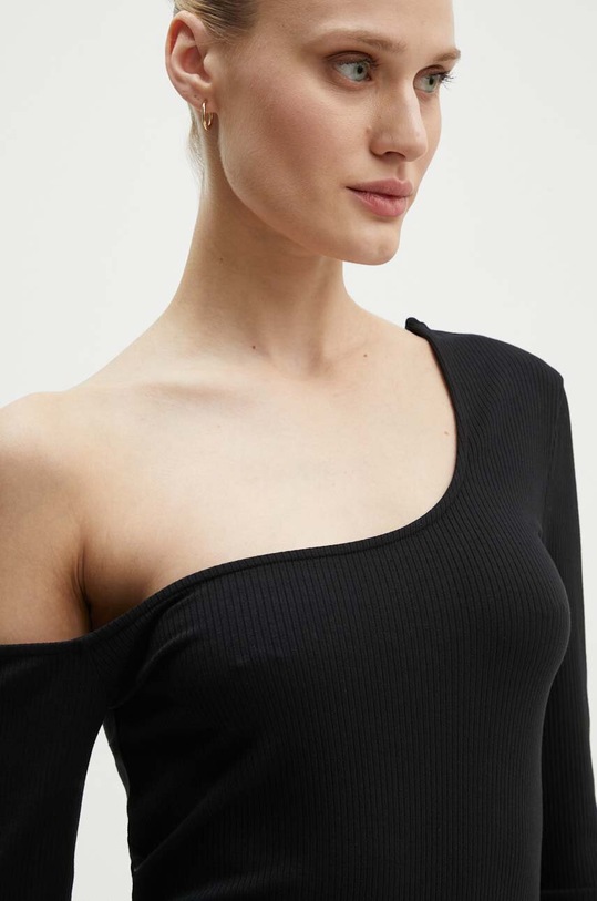 Bruuns Bazaar longsleeve LuteaBBCelisa top czarny BBW3978