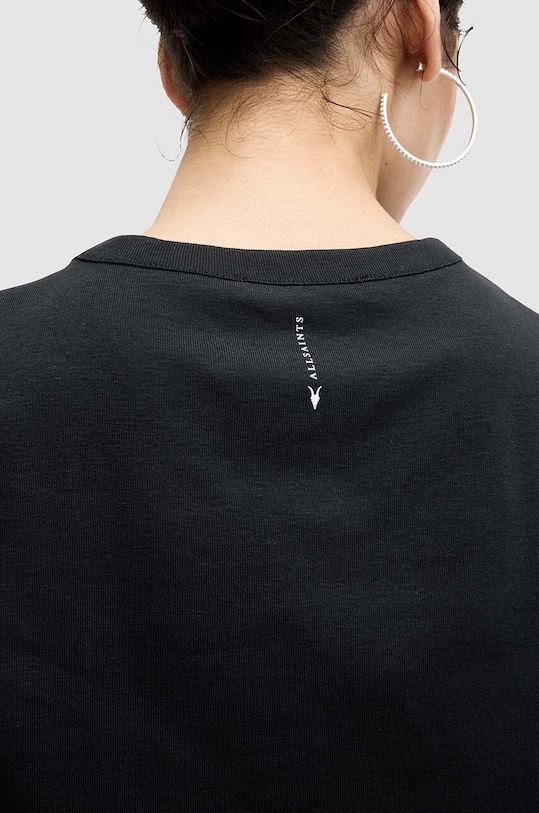 Oblečení Bavlněná halenka AllSaints SONNY TANK W025JA černá