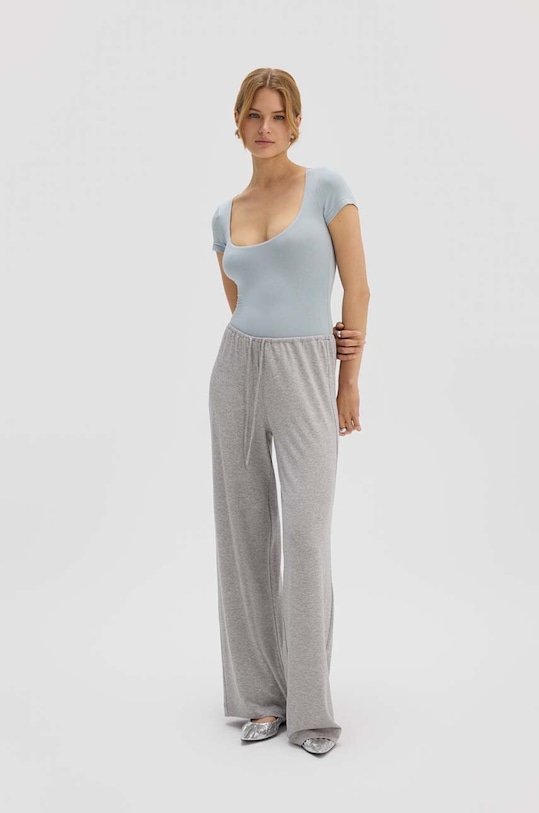 Body Saint Body SCOOP NECK BODYSUIT BLUE SB.532 modrá