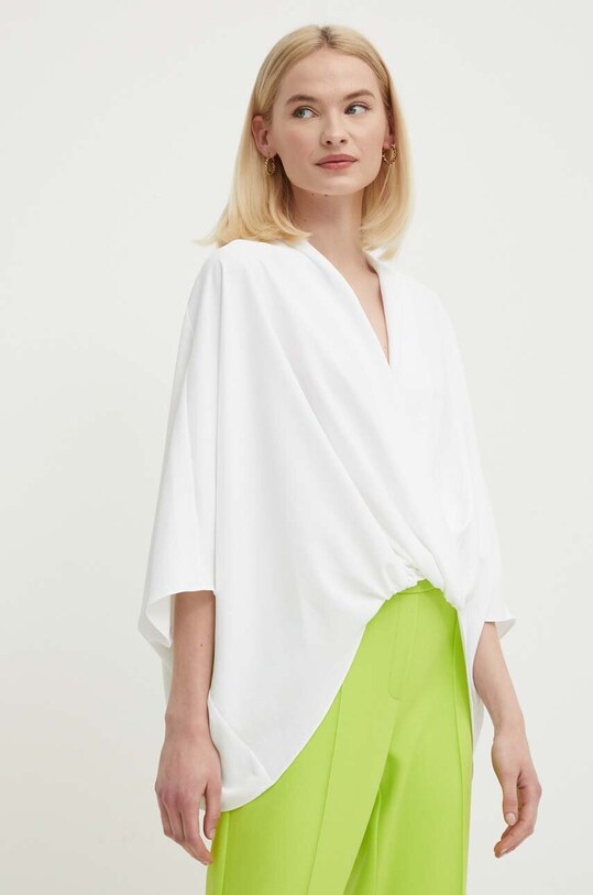 Joseph Ribkoff bluza uni alb 241218