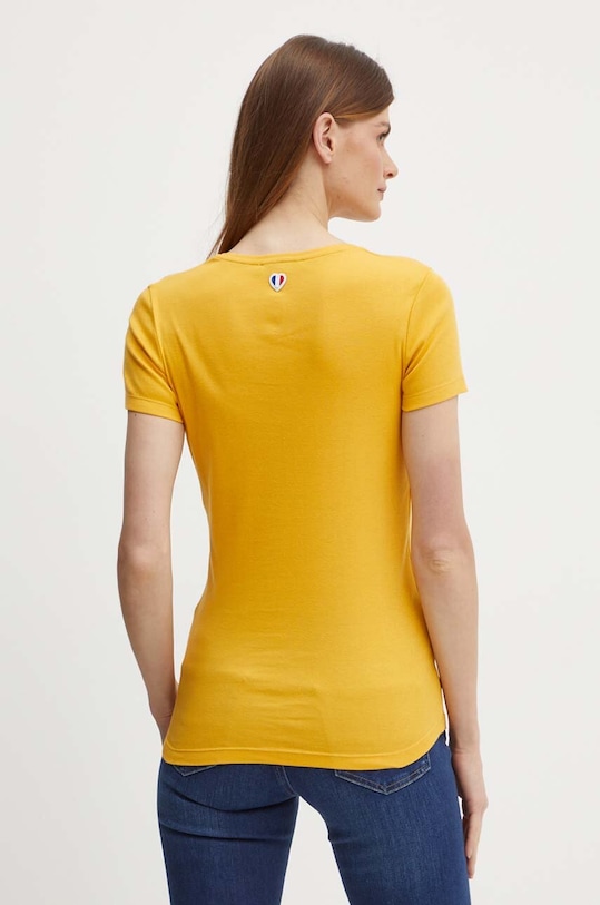 Одежда Хлопковая футболка La Petite Française THIBAULT PFTHIBAULT оранжевый