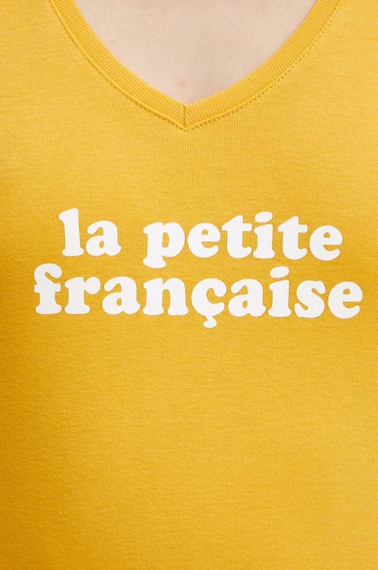 Хлопковая футболка La Petite Française THIBAULT PFTHIBAULT оранжевый