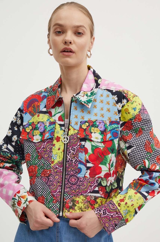Jakna Moschino Jeans za prijelazno razdoblje šarena 0204.3776.blouse