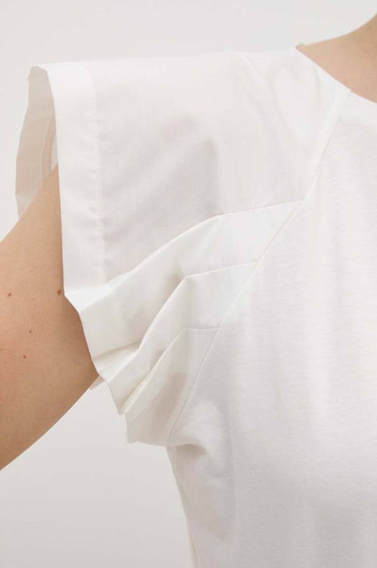 Sisley pamut póló 33D6L106C bézs