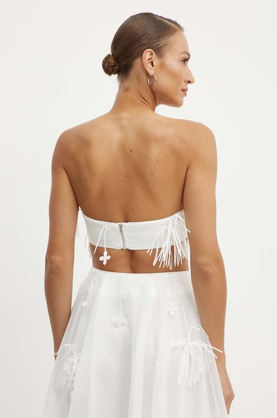 Oblečenie Top Bardot MARCELLE 59360TB biela