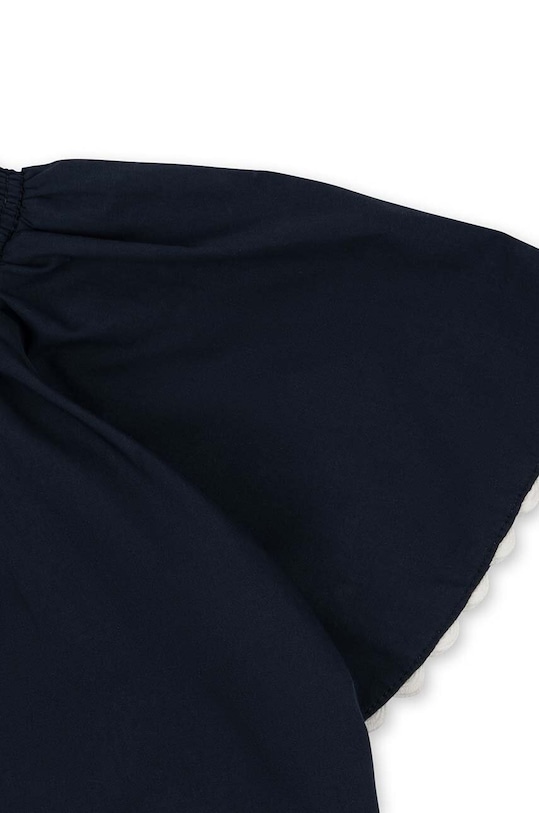 Konges Sløjd bluzka bawełniana dziecięca granatowy KS100422